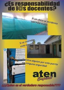 Lee más sobre el artículo EL GOBIERNO SIGUE ABANDONANDO LA ESCUELA PÚBLICA