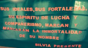 Lee más sobre el artículo ACTO EN RECUERDO DE SILVIA ROGGETTI
