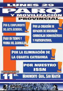 Lee más sobre el artículo 29 de junio: paro y movilización