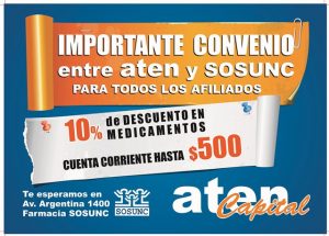 Lee más sobre el artículo Convenio entre Aten y Sosunc