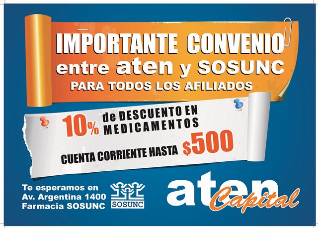 Lee más sobre el artículo Convenio entre Aten y Sosunc