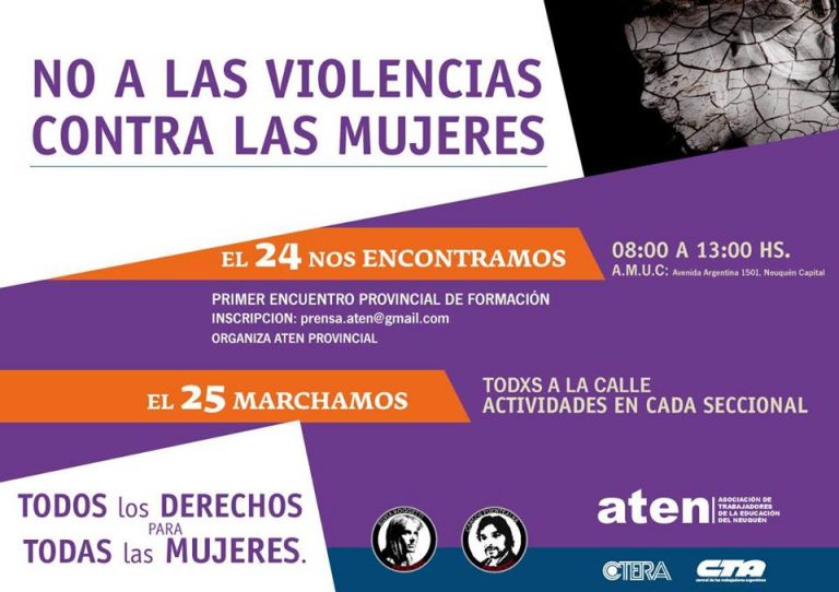 Lee más sobre el artículo Contra la violencia hacia las mujeres, el 25 marchamos