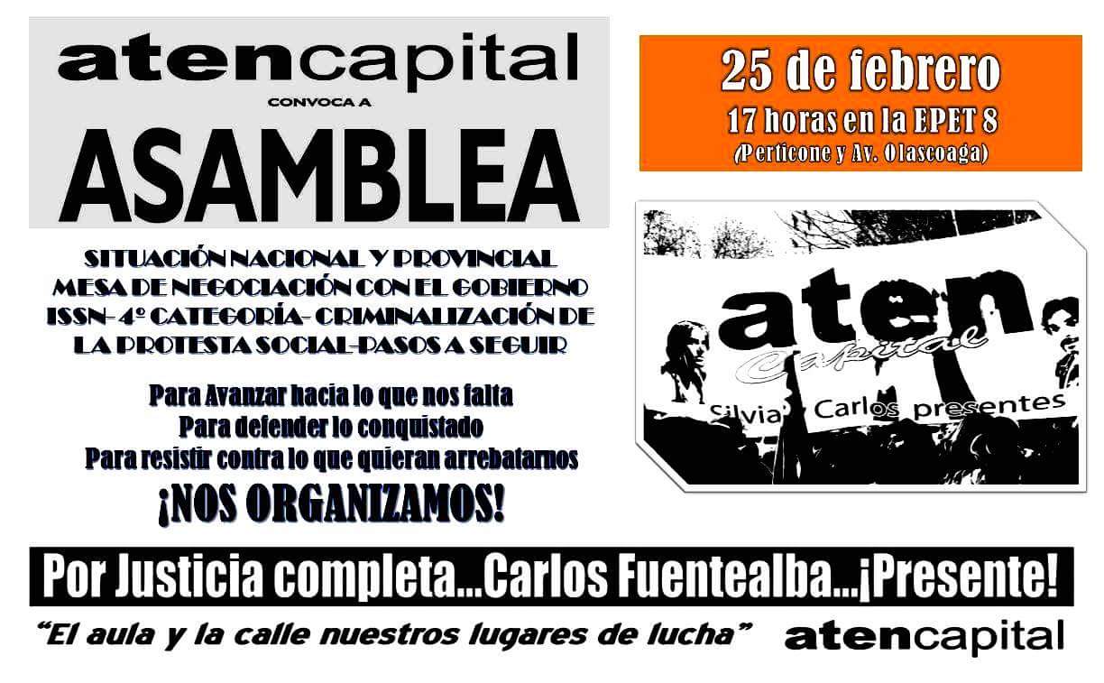 En este momento estás viendo 25 de febrero: asamblea