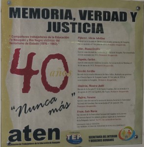 Lee más sobre el artículo Consejo Provincial de Educación: homenaje a los y las docentes desaparecidos