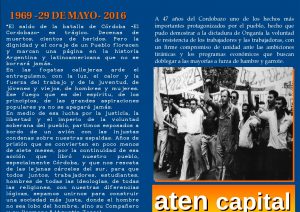 Lee más sobre el artículo 1969 -29 de mayo- 2016: a 47 años del Cordobazo