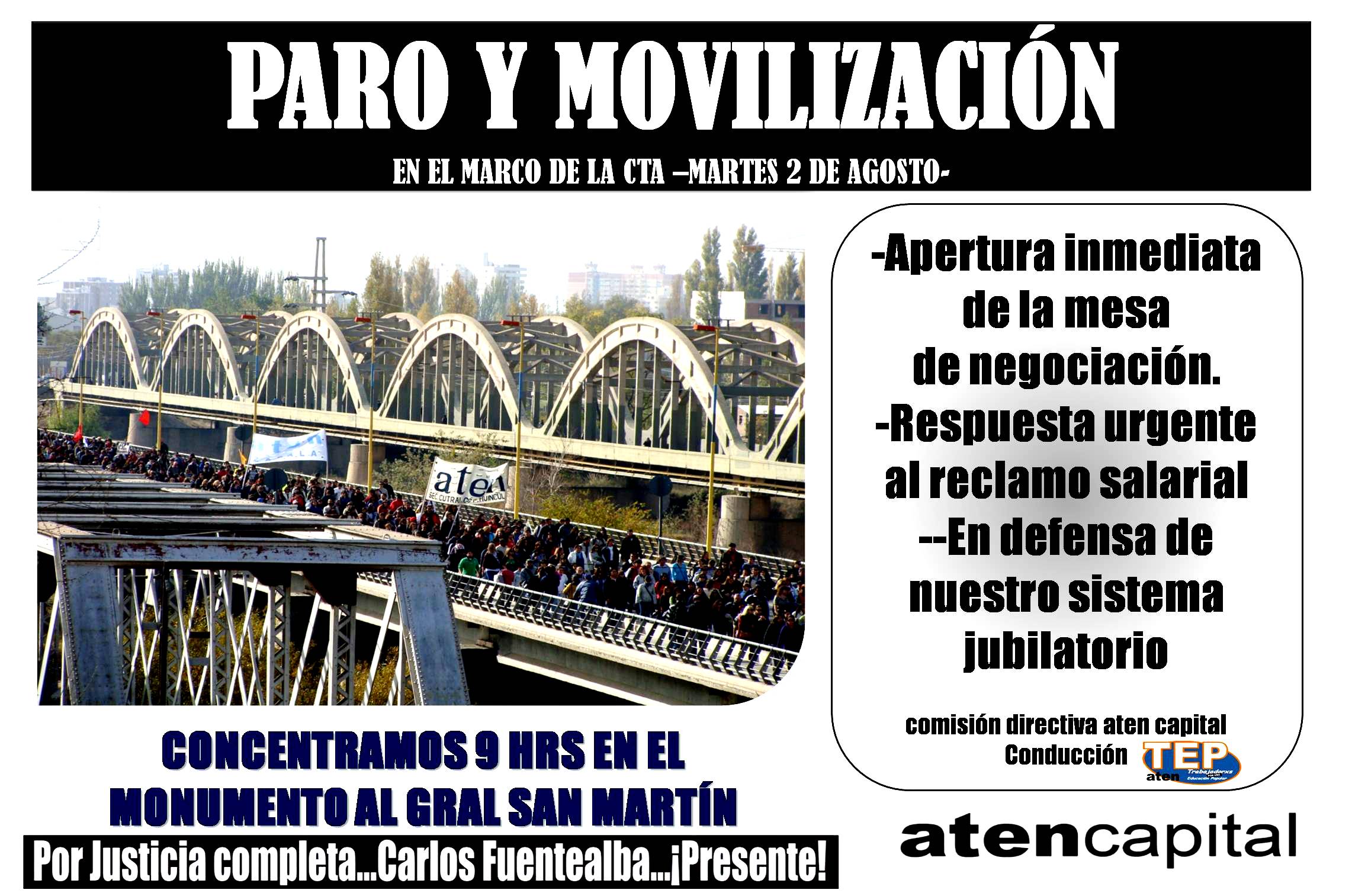 Lee más sobre el artículo 2 de agosto: Paro y Movilización