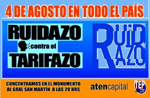 Lee más sobre el artículo Contra el tarifazo
