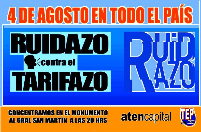 Lee más sobre el artículo Contra el tarifazo