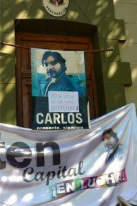 Lee más sobre el artículo UNA DECADA DE IMPUNIDAD GANADA POR LOS ASESINOS DE CARLOS
