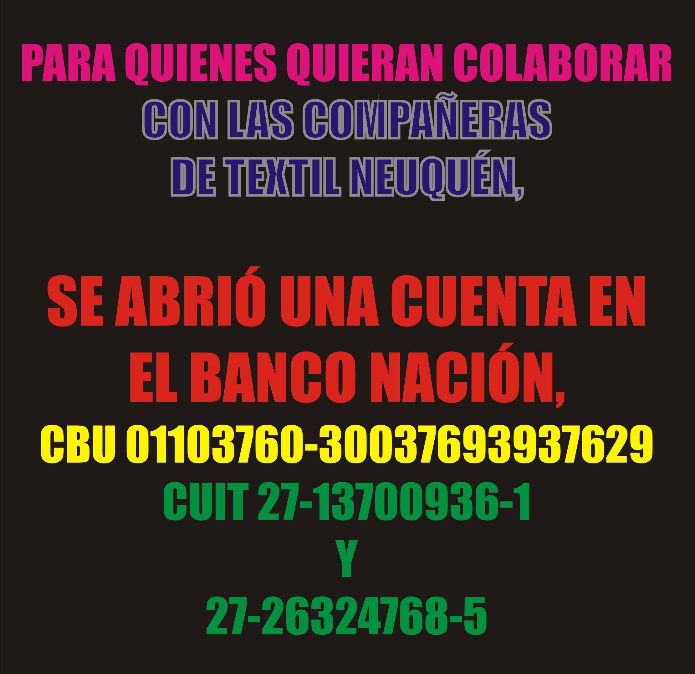 En este momento estás viendo Solidaridad con las trabajadoras textiles. (Nota actualizada 9/3/17)