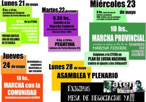 Lee más sobre el artículo UNA SEMANA DE LUCHA!!!