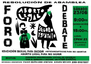 Lee más sobre el artículo ABRIMOS EL DEBATE SOBRE EL ABORTO