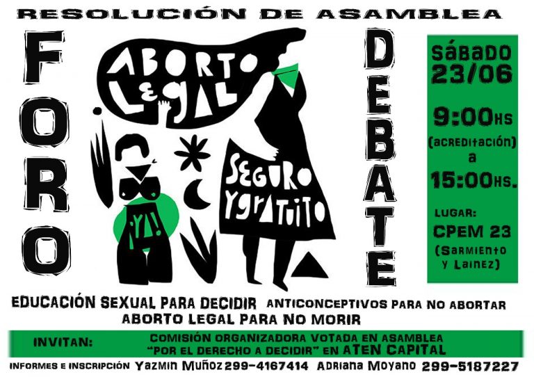 Lee más sobre el artículo ABRIMOS EL DEBATE SOBRE EL ABORTO