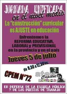 Lee más sobre el artículo ¡Resistimos el ajuste en educación!