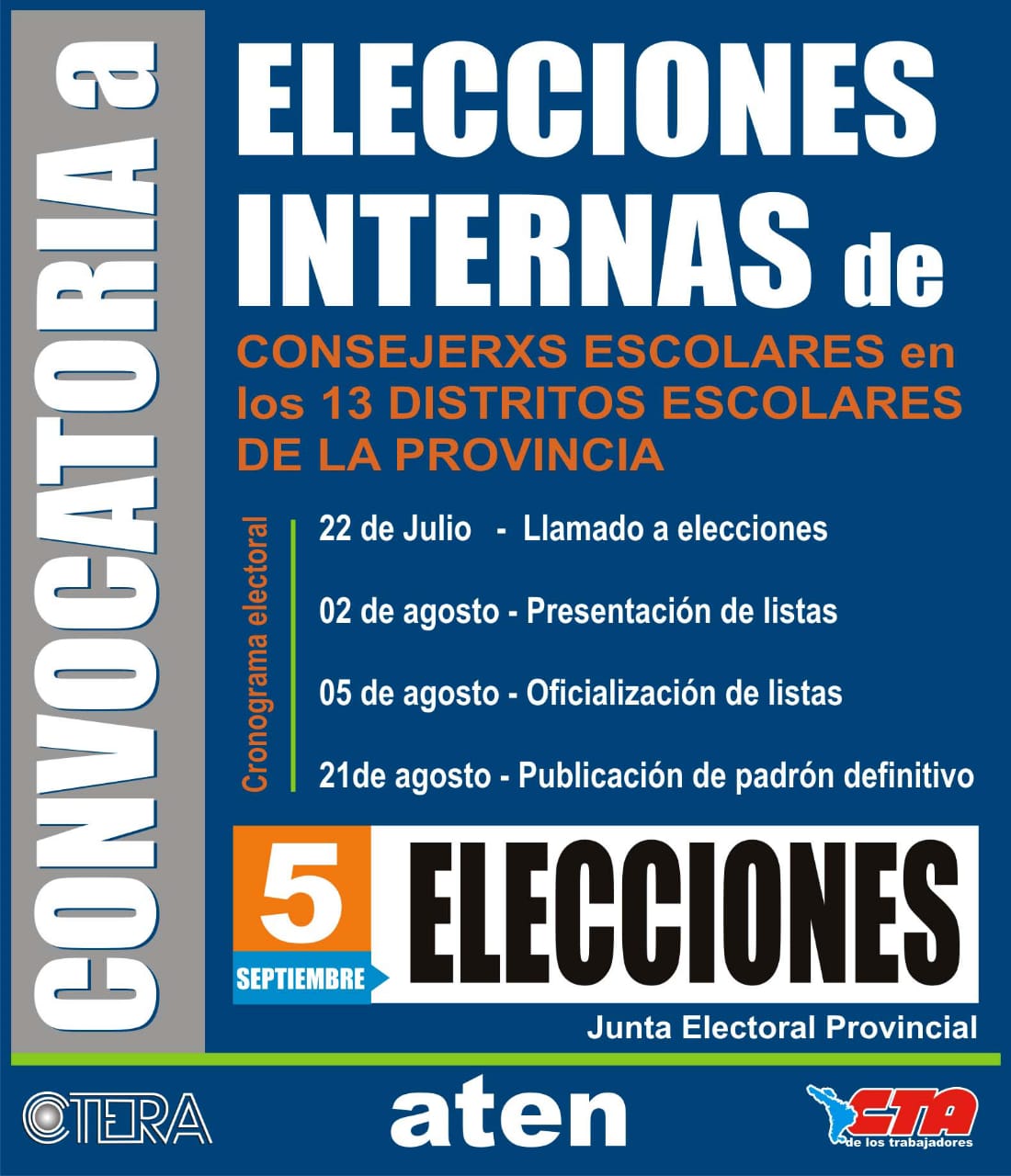 En este momento estás viendo ELECCIONES PARA CONSEJERES ESCOLARES