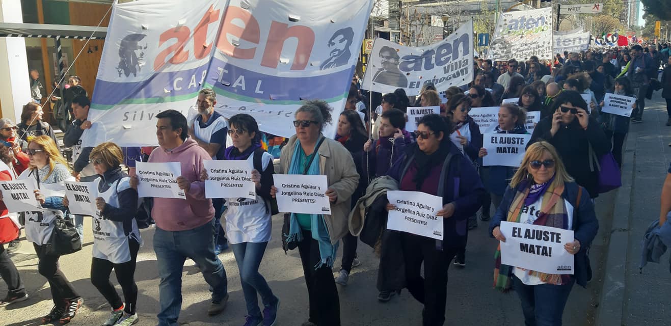 LA LUCHA DE LES COMPAÑERES DE CHUBUT, CONTINÚA! 3