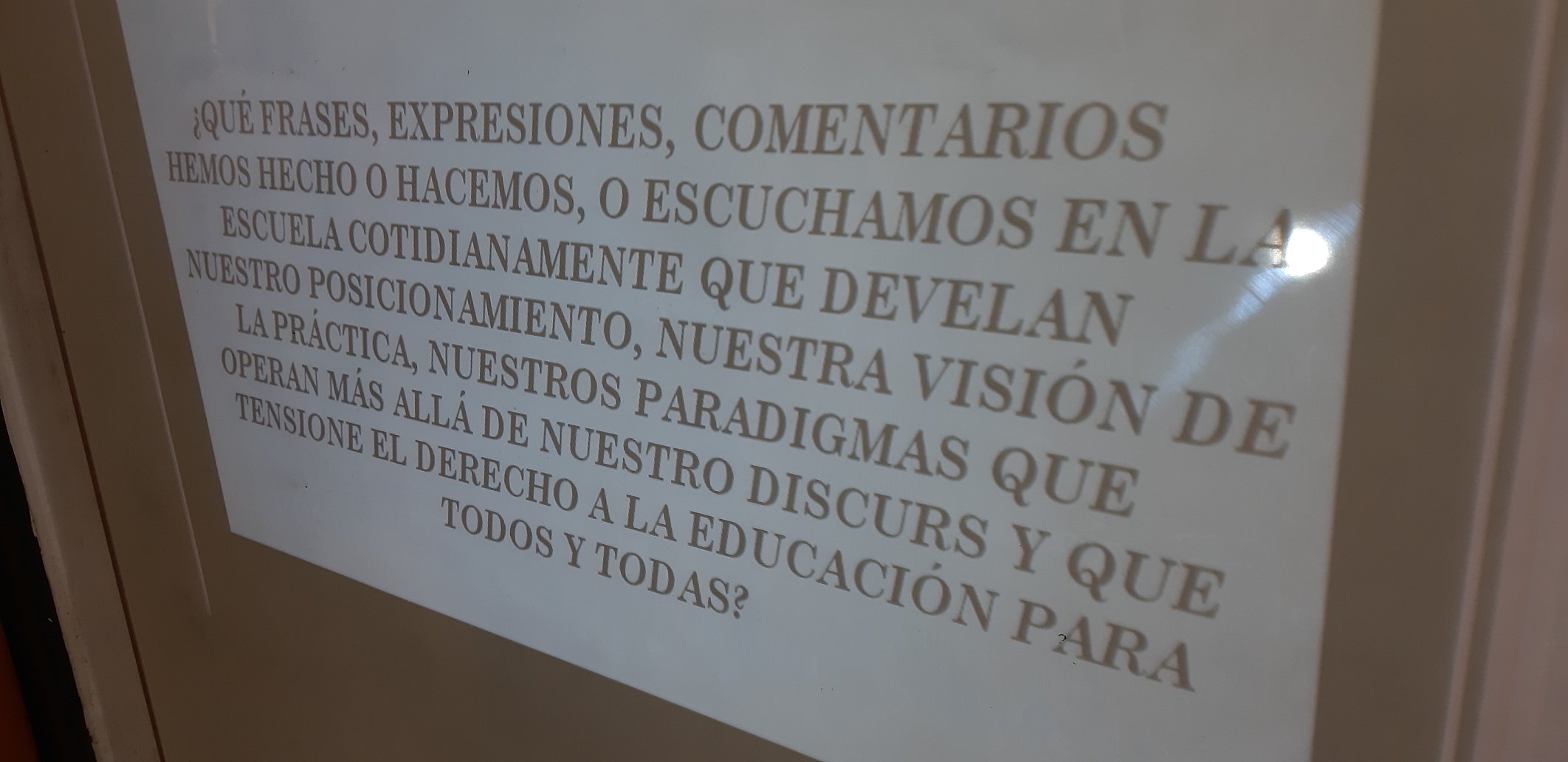 Talleres para enriquecer y repensar nuestra práctica concreta 6