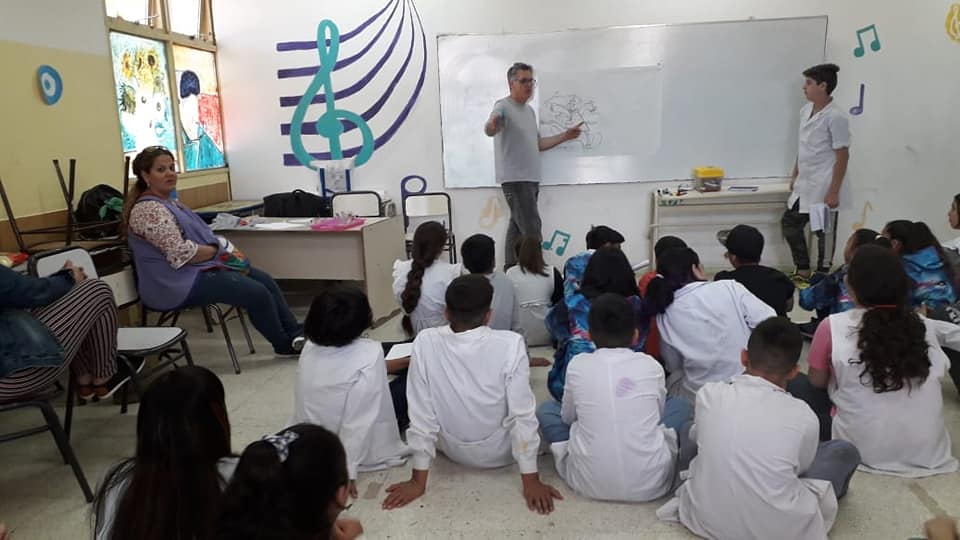 EMILIO FERRERO EN LAS ESCUELAS 14