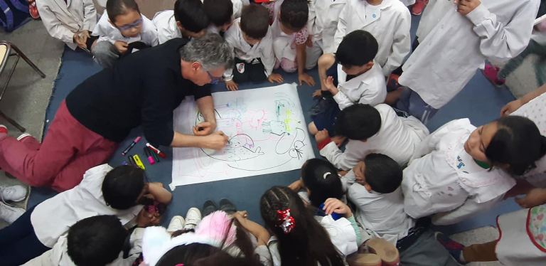 Lee más sobre el artículo EMILIO FERRERO EN LAS ESCUELAS