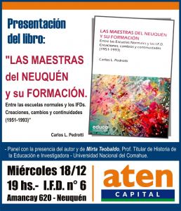 Lee más sobre el artículo PRESENTACIÓN: «Las maestras y su formación» de Carlos Pedrotti