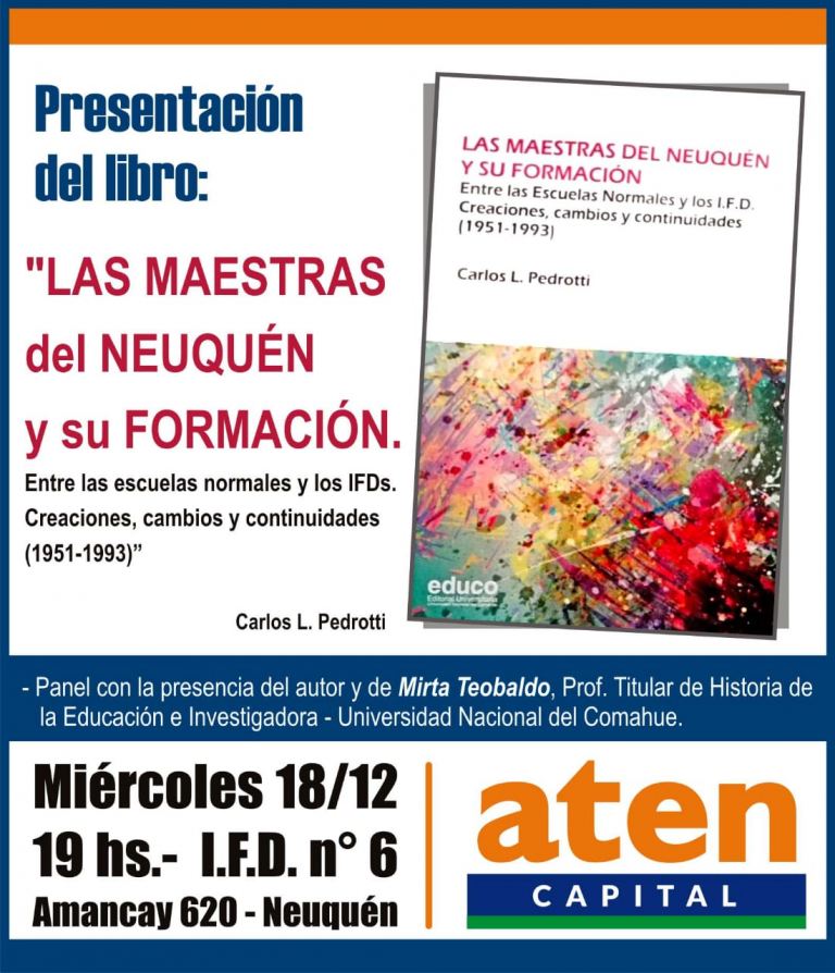 Lee más sobre el artículo PRESENTACIÓN: «Las maestras y su formación» de Carlos Pedrotti