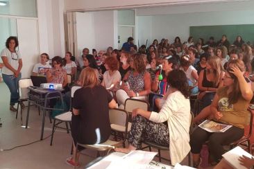 ATEN CAPITAL CON LES COMPAÑERES DEL IFD n°12