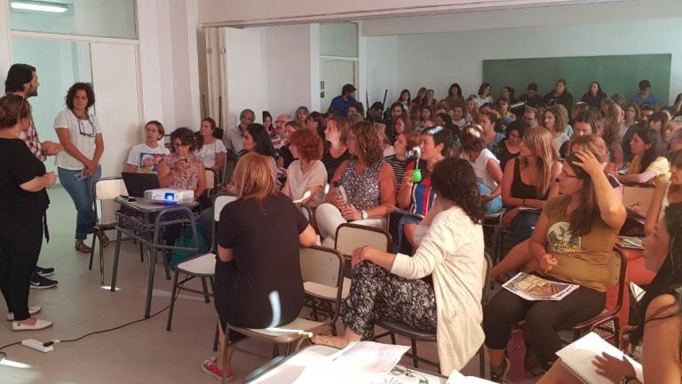 ATEN CAPITAL CON LES COMPAÑERES DEL IFD n°12