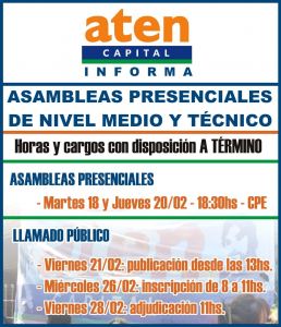 Lee más sobre el artículo ASAMBLEAS DE NIVEL MEDIO Y TÉCNICO