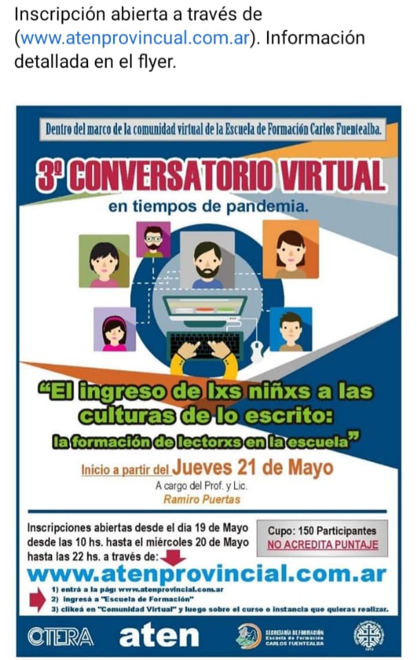 En este momento estás viendo Comunidad Virtual.