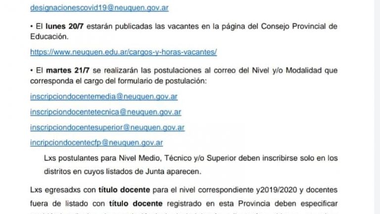 INSTRUCTIVO PARA COBERTURA DE HORAS Y CARGOS