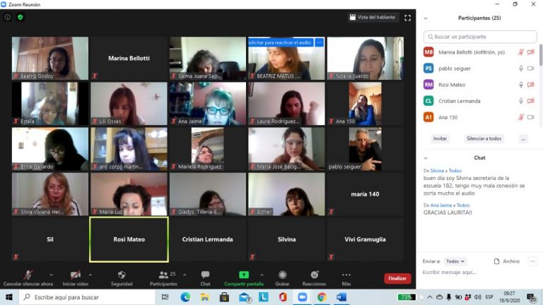 NUEVO ENCUENTRO DE MAESTRAS EN "LA ESCUELA EN ZOOM" 2
