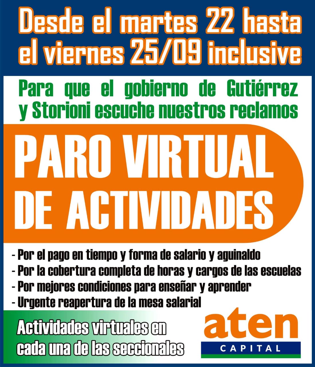 En este momento estás viendo Paro virtual de aten