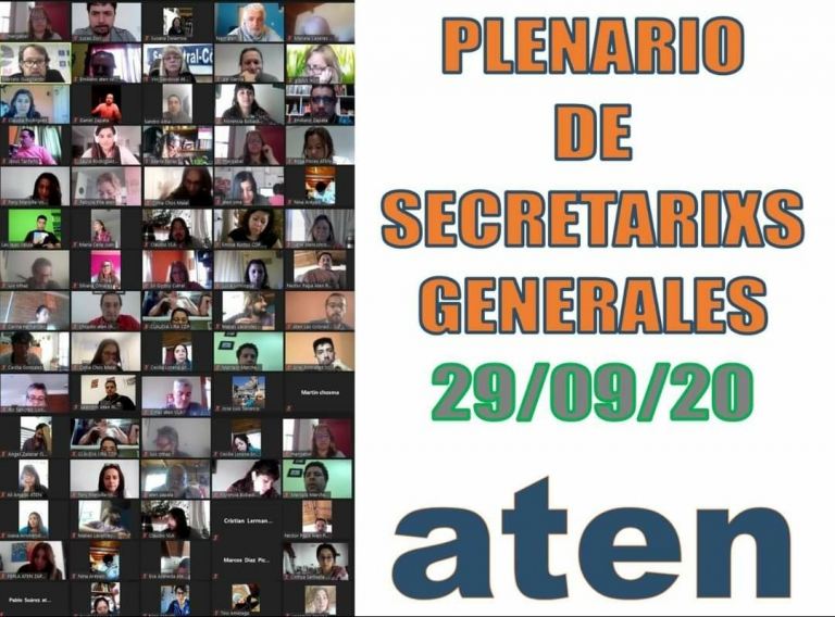Lee más sobre el artículo #aten – RESOLUCIONES DEL PLENARIO DE SECRETARIXS GENERALES – 29/09/2020