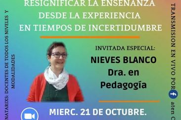 Nieves Blanco con la ESBA y aten capital