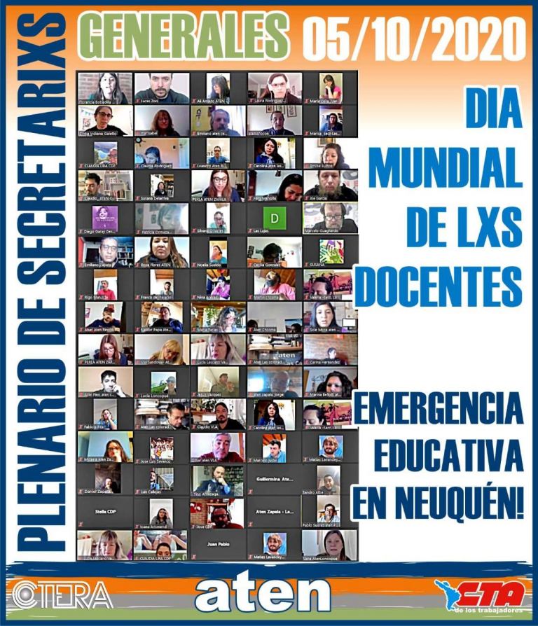 Lee más sobre el artículo PLENARIO de #aten – CONTINÚA el PLAN DE LUCHA!
