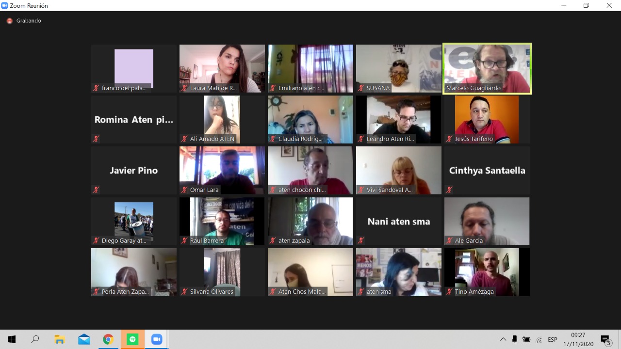 En este momento estás viendo PLENARIO de Secretarixs Generales de #aten – CONTINÚA EL PLAN DE LUCHA.