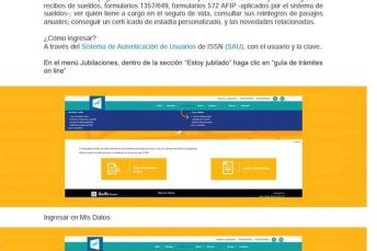 Instructivo para acceder al sitio "Mis Datos" Jubiladas/os ISSN!!