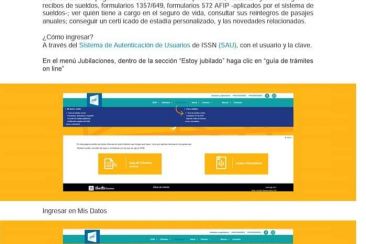 Instructivo para acceder al sitio "Mis Datos" Jubiladas/os ISSN!!