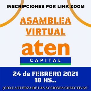 Lee más sobre el artículo INSCRIPCIÓN ASAMBLEAS VIRTUALES DEL PRÓXIMO MIÉRCOLES 24-02-21 Distritos 1 y 8