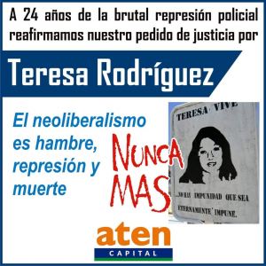 Lee más sobre el artículo JUSTICIA POR TERESA RODRÍGUEZ
