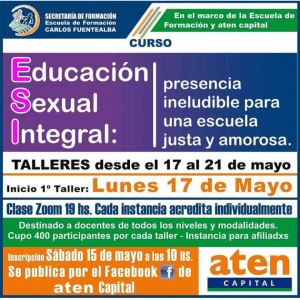 Lee más sobre el artículo POR UNA ESCUELA PÚBLICA, JUSTA Y AMOROSA