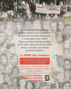 Lee más sobre el artículo POR MÁS MEMORIA, VERDAD Y JUSTICIA