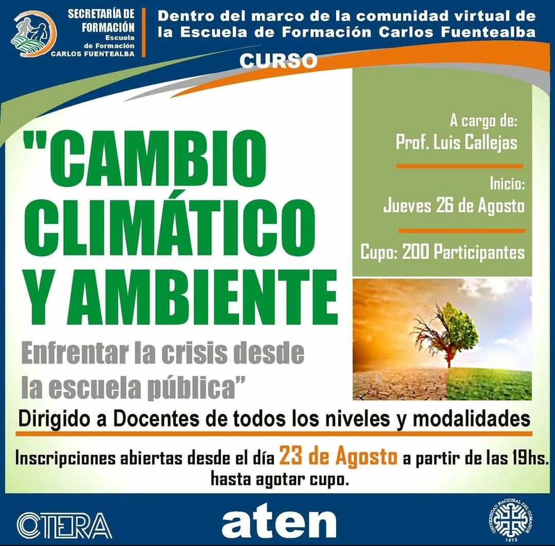 Lee más sobre el artículo CAMBIO CLIMÁTICO Y AMBIENTE