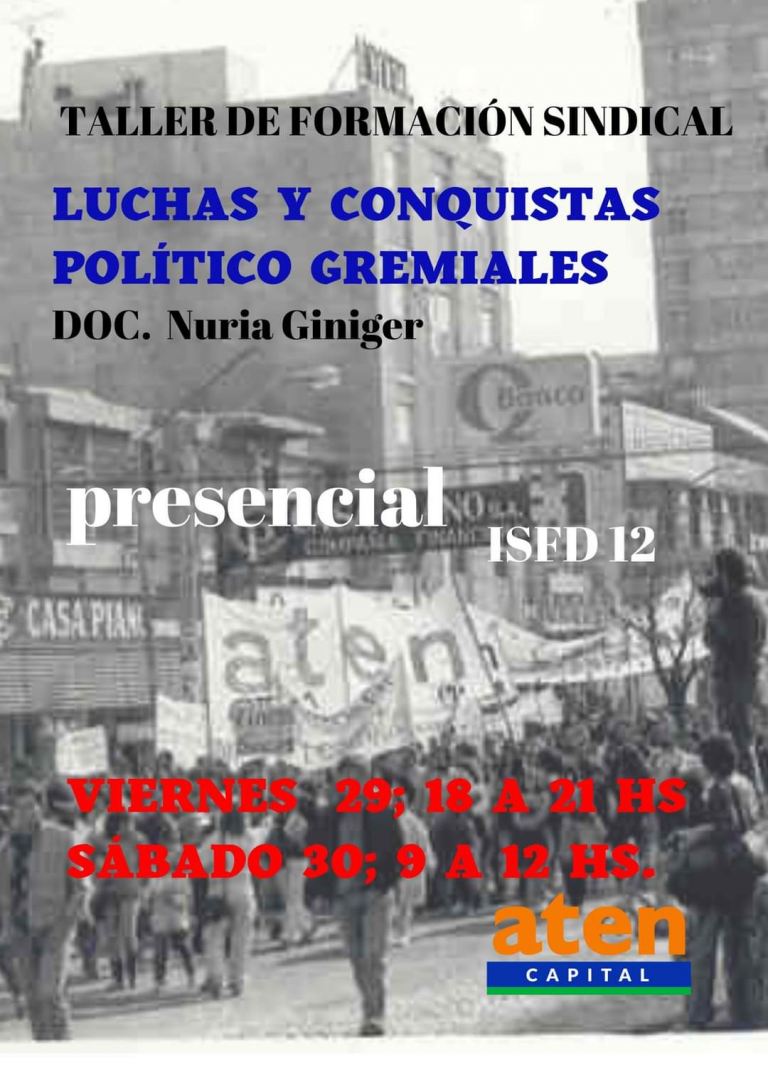 Lee más sobre el artículo LUCHAS Y CONQUISTAS POLÍTICO GREMIALES