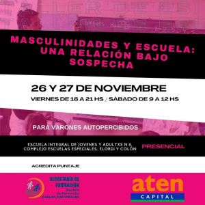 Lee más sobre el artículo Masculinidades y escuela: una relación bajo sospecha