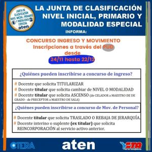 Lee más sobre el artículo Incripción a INGRESO Y MOVIMIENTO 2021
